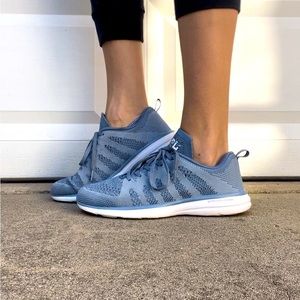 APL athletic propulsion labs Blue Shoes